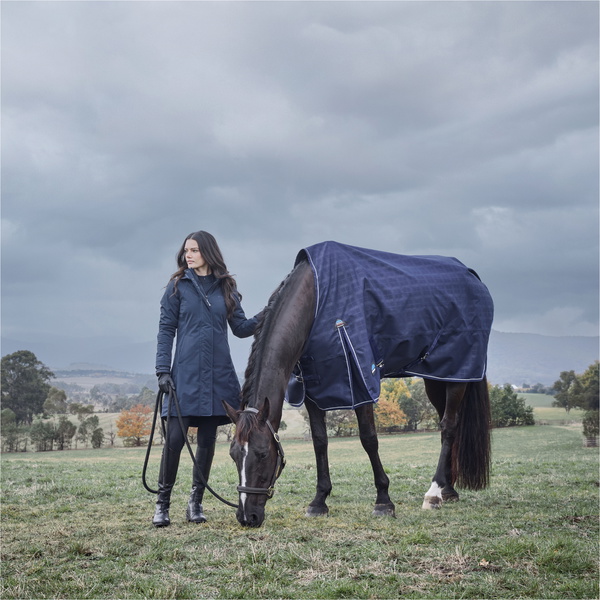 2025 Weatherbeeta Comfitec Vorläufig Sich Herausstellen 220G 1029032 - Navy Embossed Plaid
